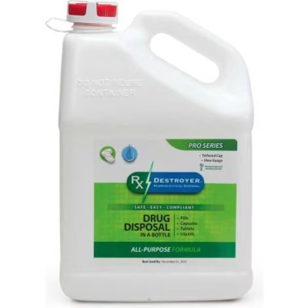 Rx Destroyer All-Purpose, 1 Gallon Bottles, PRO Series Bottle, 4/Case, Gec, Mfr#: RX1.0PRO